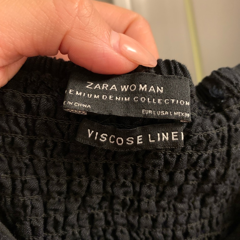 Zara Premium Denim Collection OffTheShoulder Dress - Picture 4 of 7